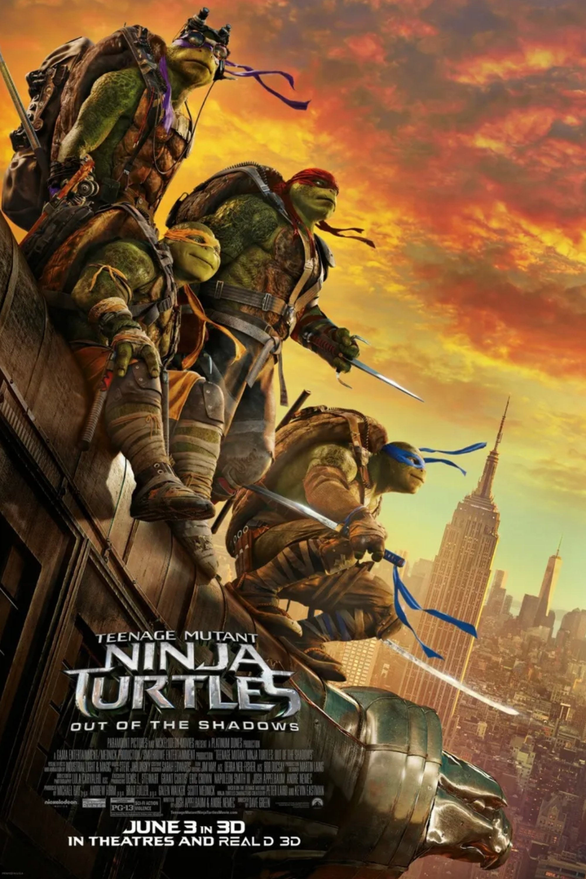 Teenage Mutant Ninja Turtles: Out of the Shadows